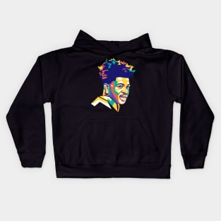 rappers wpap popart Kids Hoodie